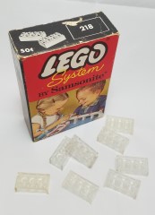 <h1>2 x 4 Bricks</h1><div class='tags floatleft'><a href='/sets/218-3/2-x-4-Bricks'>218-3</a> <a href='/sets/theme-Samsonite'>Samsonite</a> <a class='subtheme' href='/sets/subtheme-Supplemental'>Supplemental</a> <a class='year' href='/sets/theme-Samsonite/year-1961'>1961</a> </div><div class='floatright'>©1961 LEGO Group</div>