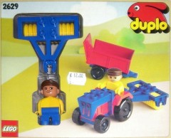 <h1>Tractor and Farm Machinery</h1><div class='tags floatleft'><a href='/sets/2629-1/Tractor-and-Farm-Machinery'>2629-1</a> <a href='/sets/theme-Duplo'>Duplo</a> <a class='year' href='/sets/theme-Duplo/year-1985'>1985</a> </div><div class='floatright'>©1985 LEGO Group</div>
