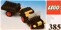 <h1>Jeep with Steering</h1><div class='tags floatleft'><a href='/sets/385-1/Jeep-with-Steering'>385-1</a> <a href='/sets/theme-LEGOLAND'>LEGOLAND</a> <a class='subtheme' href='/sets/subtheme-Town'>Town</a> <a class='year' href='/sets/theme-LEGOLAND/year-1976'>1976</a> </div><div class='floatright'>©1976 LEGO Group</div>
