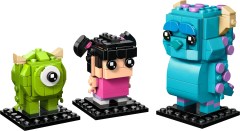<h1>Sully, Mike and Boo Figures</h1><div class='tags floatleft'><a href='/sets/40861-1/Sully-Mike-and-Boo-Figures'>40861-1</a> <a href='/sets/theme-BrickHeadz'>BrickHeadz</a> <a class='subtheme' href='/sets/subtheme-Monsters-Inc'>Monsters, Inc.</a> <a class='year' href='/sets/theme-BrickHeadz/year-2026'>2026</a> </div><div class='floatright'>&copy;2026 LEGO Group</div>
