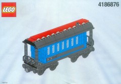 <h1>Blue Passenger Wagon</h1><div class='tags floatleft'><a href='/sets/4186876-1/Blue-Passenger-Wagon'>4186876-1</a> <a href='/sets/theme-Trains'>Trains</a> <a class='subtheme' href='/sets/subtheme-9V'>9V</a> <a class='year' href='/sets/theme-Trains/year-2002'>2002</a> </div><div class='floatright'>©2002 LEGO Group</div>