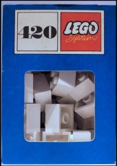 <h1>2 x 2 Bricks (The Building Toy)</h1><div class='tags floatleft'><a href='/sets/420-3/2-x-2-Bricks-(The-Building-Toy)'>420-3</a> <a href='/sets/theme-System'>System</a> <a class='subtheme' href='/sets/subtheme-Supplemental'>Supplemental</a> <a class='year' href='/sets/theme-System/year-1966'>1966</a> </div><div class='floatright'>©1966 LEGO Group</div>