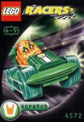 <h1>Scratch</h1><div class='tags floatleft'><a href='/sets/4572-1/Scratch'>4572-1</a> <a href='/sets/theme-Racers'>Racers</a> <a class='subtheme' href='/sets/subtheme-Xalax'>Xalax</a> <a class='year' href='/sets/theme-Racers/year-2001'>2001</a> </div><div class='floatright'>©2001 LEGO Group</div>