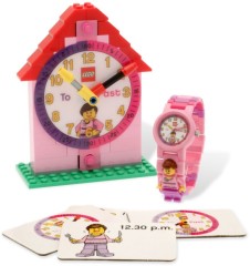 Time-Teacher Girl Minifigure Watch & Clock