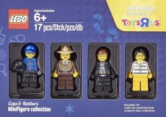 <h1>Cops and Robbers minifigure collection</h1><div class='tags floatleft'><a href='/sets/5004574-1/Cops-and-Robbers-minifigure-collection'>5004574-1</a> <a href='/sets/theme-Collectable-Minifigures'>Collectable Minifigures</a> <a class='subtheme' href='/sets/subtheme-Combi-pack'>Combi-pack</a> <a class='year' href='/sets/theme-Collectable-Minifigures/year-2016'>2016</a> </div><div class='floatright'>©2016 LEGO Group</div>