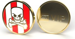 Pirate logo coin review