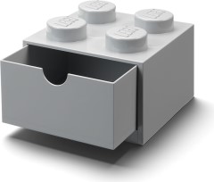 4 Stud Desk Drawer Gray