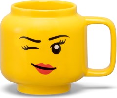 Small Ceramic Mug – Winking Girl