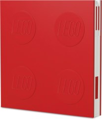 Locking Notebook with Gel Pen – Red