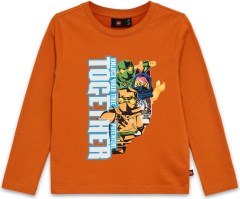 Long Sleeve T Shirt – Dark Orange