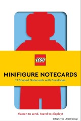 Minifigure Notecards 12 Shaped Notecards with Envelopes
