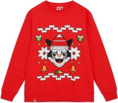 Adults Christmas Sweatshirt Red