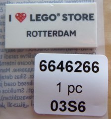 Ik ben dol op de LEGO Store Rotterdam