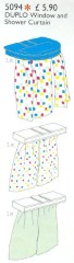 <h1>Duplo Window and Shower Curtains</h1><div class='tags floatleft'><a href='/sets/5094-1/Duplo-Window-and-Shower-Curtains'>5094-1</a> <a href='/sets/theme-Service-Packs'>Service Packs</a> <a class='subtheme' href='/sets/subtheme-Duplo'>Duplo</a> <a class='year' href='/sets/theme-Service-Packs/year-1994'>1994</a> </div><div class='floatright'>©1994 LEGO Group</div>