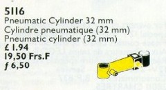 <h1>Pneumatic Piston Cylinder 32 mm</h1><div class='tags floatleft'><a href='/sets/5116-1/Pneumatic-Piston-Cylinder-32-mm'>5116-1</a> <a href='/sets/theme-Service-Packs'>Service Packs</a> <a class='subtheme' href='/sets/subtheme-Technic'>Technic</a> <a class='year' href='/sets/theme-Service-Packs/year-1992'>1992</a> </div><div class='floatright'>©1992 LEGO Group</div>