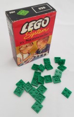 <h1>2 X 2 Plate (Flat Roof Bricks with 4 Studs)</h1><div class='tags floatleft'><a href='/sets/520-4/2-X-2-Plate-(Flat-Roof-Bricks-with-4-Studs)'>520-4</a> <a href='/sets/theme-Samsonite'>Samsonite</a> <a class='subtheme' href='/sets/subtheme-Supplemental'>Supplemental</a> <a class='year' href='/sets/theme-Samsonite/year-1961'>1961</a> </div><div class='floatright'>&copy;1961 LEGO Group</div>