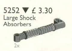 <h1>Shock Absorbers Large</h1><div class='tags floatleft'><a href='/sets/5252-1/Shock-Absorbers-Large'>5252-1</a> <a href='/sets/theme-Service-Packs'>Service Packs</a> <a class='subtheme' href='/sets/subtheme-Technic'>Technic</a> <a class='year' href='/sets/theme-Service-Packs/year-1993'>1993</a> </div><div class='floatright'>©1993 LEGO Group</div>