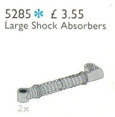 <h1>Two Large Shock Absorbers</h1><div class='tags floatleft'><a href='/sets/5285-1/Two-Large-Shock-Absorbers'>5285-1</a> <a href='/sets/theme-Service-Packs'>Service Packs</a> <a class='subtheme' href='/sets/subtheme-Technic'>Technic</a> <a class='year' href='/sets/theme-Service-Packs/year-1994'>1994</a> </div><div class='floatright'>©1994 LEGO Group</div>