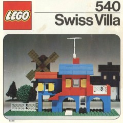 Vintage set of the week: Swiss villa