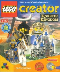 <h1>LEGO Creator: Knights' Kingdom</h1><div class='tags floatleft'><a href='/sets/5723-1/LEGO-Creator-Knights-Kingdom'>5723-1</a> <a href='/sets/theme-Gear'>Gear</a> <a class='subtheme' href='/sets/subtheme-Video-Games-PC'>Video Games/PC</a> <a class='year' href='/sets/theme-Gear/year-2000'>2000</a> </div><div class='floatright'>©2000 LEGO Group</div>