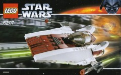 <h1>A-wing Fighter</h1><div class='tags floatleft'><a href='/sets/6207-1/A-wing-Fighter'>6207-1</a> <a href='/sets/theme-Star-Wars'>Star Wars</a> <a class='subtheme' href='/sets/subtheme-Episode-VI'>Episode VI</a> <a class='year' href='/sets/theme-Star-Wars/year-2006'>2006</a> </div><div class='floatright'>©2006 LEGO Group</div>