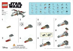 Star Wars in-store build instructions