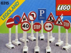 <h1>Road Signs</h1><div class='tags floatleft'><a href='/sets/6315-1/Road-Signs'>6315-1</a> <a href='/sets/theme-Town'>Town</a> <a class='subtheme' href='/sets/subtheme-Accessories'>Accessories</a> <a class='year' href='/sets/theme-Town/year-1988'>1988</a> </div><div class='floatright'>©1988 LEGO Group</div>
