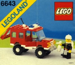 Random set of the day: Fire Chief's Truck