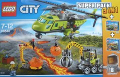 lego city volcano set