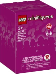<h1>LEGO Minifigures - Series 24  {Box of 6 random bags}</h1><div class='tags floatleft'><a href='/sets/66733-1/LEGO-Minifigures-Series-24-{Box-of-6-random-bags}'>66733-1</a> <a href='/sets/theme-Collectable-Minifigures'>Collectable Minifigures</a> <a class='subtheme' href='/sets/subtheme-Series-24'>Series 24</a> <a class='year' href='/sets/theme-Collectable-Minifigures/year-2023'>2023</a> </div><div class='floatright'>©2023 LEGO Group</div>