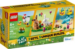 <h1>Animal Play Pack</h1><div class='tags floatleft'><a href='/sets/66747-1/Animal-Play-Pack'>66747-1</a> <a href='/sets/theme-Miscellaneous'>Miscellaneous</a> <a class='subtheme' href='/sets/subtheme-Product-Collection'>Product Collection</a> <a class='year' href='/sets/theme-Miscellaneous/year-2023'>2023</a> </div><div class='floatright'>©2023 LEGO Group</div>