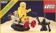 6807 Space Sledge with Astronaut and Robot