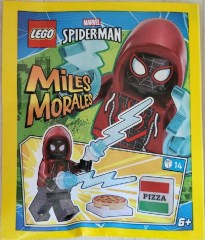 Miles Morales mit Pizza