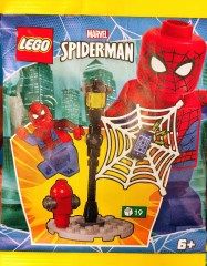 Spider-Man mit Straßenlaterne
