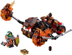 <h1>Moltor's Lava Smasher</h1><div class='tags floatleft'><a href='/sets/70313-1/Moltor-s-Lava-Smasher'>70313-1</a> <a href='/sets/theme-Nexo-Knights'>Nexo Knights</a> <a class='subtheme' href='/sets/subtheme-Season-1'>Season 1</a> <a class='year' href='/sets/theme-Nexo-Knights/year-2016'>2016</a> </div><div class='floatright'>©2016 LEGO Group</div>