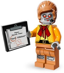 <h1>Velma Staplebot</h1><div class='tags floatleft'><a href='/sets/71004-11/Velma-Staplebot'>71004-11</a> <a href='/sets/theme-Collectable-Minifigures'>Collectable Minifigures</a> <a class='subtheme' href='/sets/subtheme-The-LEGO-Movie-Series'>The LEGO Movie Series</a> <a class='year' href='/sets/theme-Collectable-Minifigures/year-2014'>2014</a> </div><div class='floatright'>©2014 LEGO Group</div>