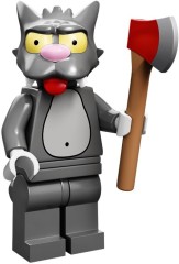 <h1>Scratchy</h1><div class='tags floatleft'><a href='/sets/71005-14/Scratchy'>71005-14</a> <a href='/sets/theme-Collectable-Minifigures'>Collectable Minifigures</a> <a class='subtheme' href='/sets/subtheme-The-Simpsons-Series'>The Simpsons Series</a> <a class='year' href='/sets/theme-Collectable-Minifigures/year-2014'>2014</a> </div><div class='floatright'>©2014 LEGO Group</div>