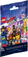 <h1>LEGO Minifigures - The LEGO Movie 2 Series {Random bag}</h1><div class='tags floatleft'><a href='/sets/71023-0/LEGO-Minifigures-The-LEGO-Movie-2-Series-{Random-bag}'>71023-0</a> <a href='/sets/theme-Collectable-Minifigures'>Collectable Minifigures</a> <a class='subtheme' href='/sets/subtheme-The-LEGO-Movie-2-Series'>The LEGO Movie 2 Series</a> <a class='year' href='/sets/theme-Collectable-Minifigures/year-2019'>2019</a> </div><div class='floatright'>©2019 LEGO Group</div>