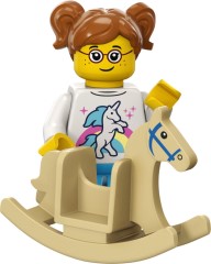 <h1>Rockin' Horse Rider</h1><div class='tags floatleft'><a href='/sets/71037-11/Rockin-Horse-Rider'>71037-11</a> <a href='/sets/theme-Collectable-Minifigures'>Collectable Minifigures</a> <a class='subtheme' href='/sets/subtheme-Series-24'>Series 24</a> <a class='year' href='/sets/theme-Collectable-Minifigures/year-2023'>2023</a> </div><div class='floatright'>©2023 LEGO Group</div>