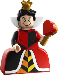 <h1>Queen of Hearts</h1><div class='tags floatleft'><a href='/sets/71038-7/Queen-of-Hearts'>71038-7</a> <a href='/sets/theme-Collectable-Minifigures'>Collectable Minifigures</a> <a class='subtheme' href='/sets/subtheme-Disney-100-Series'>Disney 100 Series</a> <a class='year' href='/sets/theme-Collectable-Minifigures/year-2023'>2023</a> </div><div class='floatright'>©2023 LEGO Group</div>