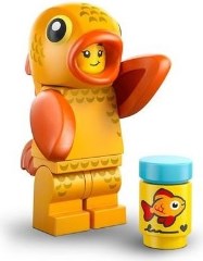 <h1>Goldfish suit girl</h1><div class='tags floatleft'><a href='/sets/71051-3/Goldfish-suit-girl'>71051-3</a> <a href='/sets/theme-Collectable-Minifigures'>Collectable Minifigures</a> <a class='subtheme' href='/sets/subtheme-Series-28-Animals'>Series 28 - Animals</a> <a class='year' href='/sets/theme-Collectable-Minifigures/year-2026'>2026</a> </div><div class='floatright'>©2026 LEGO Group</div>