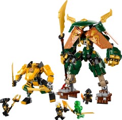 LEGO Inventory for 71794-1 Lloyd and Arin's Ninja Team Mechs 