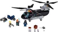 Black Widow's Helicopter Chase
