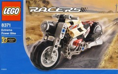 <h1>Extreme Power Bike</h1><div class='tags floatleft'><a href='/sets/8371-1/Extreme-Power-Bike'>8371-1</a> <a href='/sets/theme-Racers'>Racers</a> <a class='subtheme' href='/sets/subtheme-Drome-Racers'>Drome Racers</a> <a class='year' href='/sets/theme-Racers/year-2003'>2003</a> </div><div class='floatright'>©2003 LEGO Group</div>