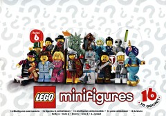 <h1>LEGO Minifigures - Series 6 - Sealed Box</h1><div class='tags floatleft'><a href='/sets/8827-18/LEGO-Minifigures-Series-6-Sealed-Box'>8827-18</a> <a href='/sets/theme-Collectable-Minifigures'>Collectable Minifigures</a> <a class='subtheme' href='/sets/subtheme-Series-6'>Series 6</a> <a class='year' href='/sets/theme-Collectable-Minifigures/year-2012'>2012</a> </div><div class='floatright'>©2012 LEGO Group</div>