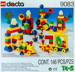 <h1>Basic Discovery Set (Tubes)</h1><div class='tags floatleft'><a href='/sets/9083-1/Basic-Discovery-Set-(Tubes)'>9083-1</a> <a href='/sets/theme-Dacta'>Dacta</a> <a class='subtheme' href='/sets/subtheme-Duplo'>Duplo</a> <a class='year' href='/sets/theme-Dacta/year-1998'>1998</a> </div><div class='floatright'>©1998 LEGO Group</div>