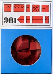 <h1>34 sloping profile bricks, including profile peak bricks, Red</h1><div class='tags floatleft'><a href='/sets/981-1/34-sloping-profile-bricks-including-profile-peak-bricks-Red'>981-1</a> <a href='/sets/theme-System'>System</a> <a class='subtheme' href='/sets/subtheme-Supplemental'>Supplemental</a> <a class='year' href='/sets/theme-System/year-1969'>1969</a> </div><div class='floatright'>©1969 LEGO Group</div>