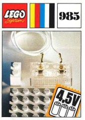 <h1>Lighting Device Parts Pack</h1><div class='tags floatleft'><a href='/sets/985-1/Lighting-Device-Parts-Pack'>985-1</a> <a href='/sets/theme-System'>System</a> <a class='subtheme' href='/sets/subtheme-Supplemental'>Supplemental</a> <a class='year' href='/sets/theme-System/year-1969'>1969</a> </div><div class='floatright'>©1969 LEGO Group</div>