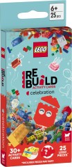 <h1>ReBuild activity cards: Celebration</h1><div class='tags floatleft'><a href='/sets/ISBN9781837250615-1/ReBuild-activity-cards-Celebration'>ISBN9781837250615-1</a> <a href='/sets/theme-Gear'>Gear</a> <a class='subtheme' href='/sets/subtheme-Games'>Games</a> <a class='year' href='/sets/theme-Gear/year-2024'>2024</a> </div><div class='floatright'>©2024 LEGO Group</div>