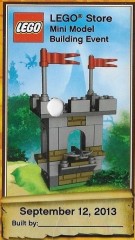 <h1>Castle</h1><div class='tags floatleft'><a href='/sets/LSMMBE1-1/Castle'>LSMMBE1-1</a> <a href='/sets/theme-Promotional'>Promotional</a> <a class='subtheme' href='/sets/subtheme-LEGO-brand-stores'>LEGO brand stores</a> <a class='year' href='/sets/theme-Promotional/year-2013'>2013</a> </div><div class='floatright'>&copy;2013 LEGO Group</div>